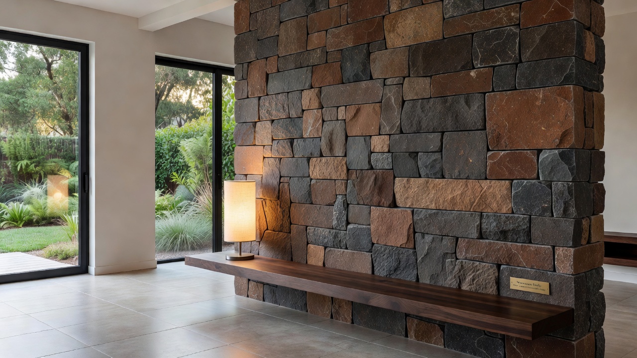 Artisan applying traditional finishing techniques to Warmstone panels for a sustainable community center